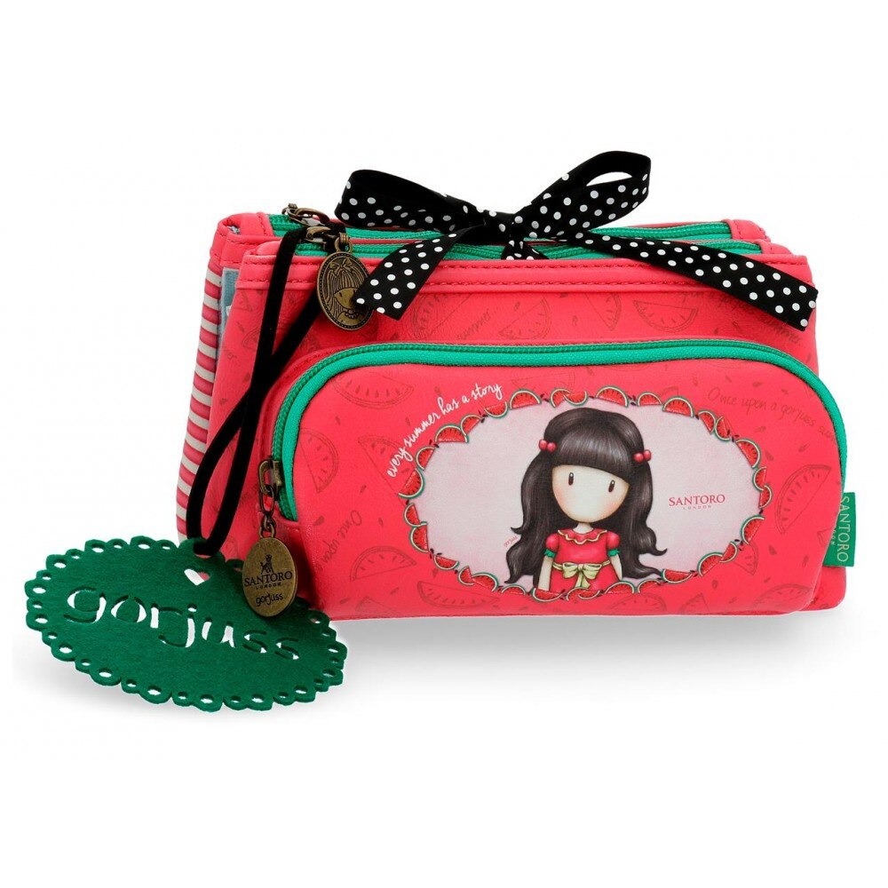 Borseta 20.5 cm 3 comp Gorjuss Every Summer