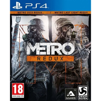Joc Metro Redux Double Pack ( 2033 + Last Light ) Pentru PS4 Joc Metro Redux Double Pack ( 2033 + Last Light ) Pentru PS4