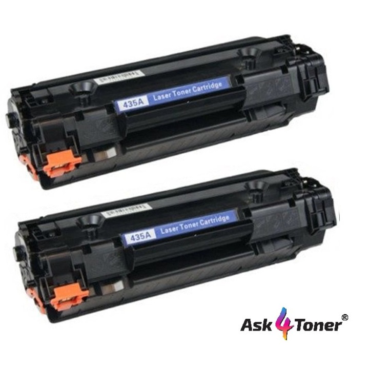 Set de 2 cartuse de toner Econik pentru HP 35A, HP CB435A-CRG712, HP 1002, HP1003, HP1004, HP P1005, P1006, P1007, P1008, P1009,1600, Canon LBP300010, i-3SEN30010, i-3SEN30010 LBP 3100, i-SENSYS LBP 3050