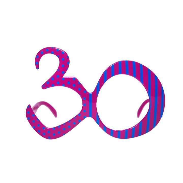 Ochelari Cifra 30 de Ani - PartyMag