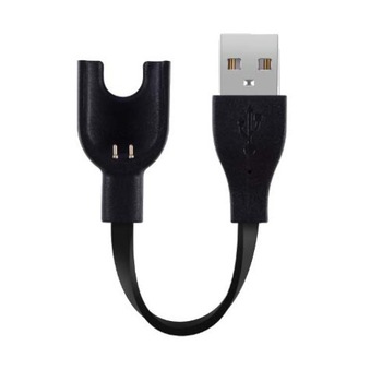 Cablu de incarcare pentru Xiaomi Mi Band 3 HR, negru Cablu de incarcare pentru Xiaomi Mi Band 3 HR, negru