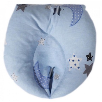 Perna pentru formarea capului bebelusului Nichiduta 20x20cm Blue Moon Dark Perna pentru formarea capului bebelusului Nichiduta 20x20cm Blue Moon Dark