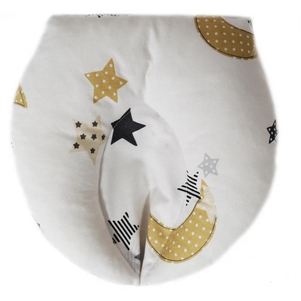 Perna pentru formarea capului bebelusului Nichiduta 20x20cm Cream Moon White