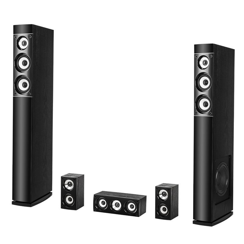 Sistem audio Kruger&Matz 300W, 4 Ohm, tweeter 1inch x 1, difuzor medii 4 inch x 2, woofer 8 inch x 1.