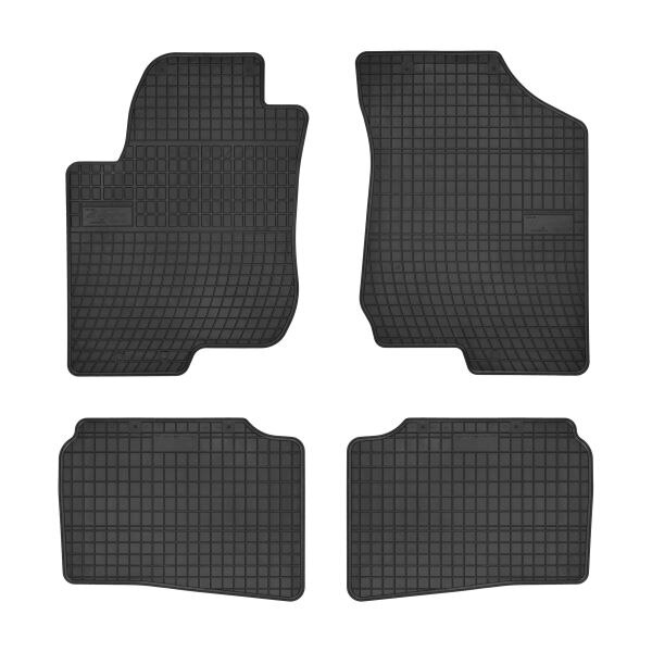 Set 4 covorase auto MAMMOOTH, Cauciuc, pentru KIA CEE'D 2006-2012 LIFTBACK, Negru