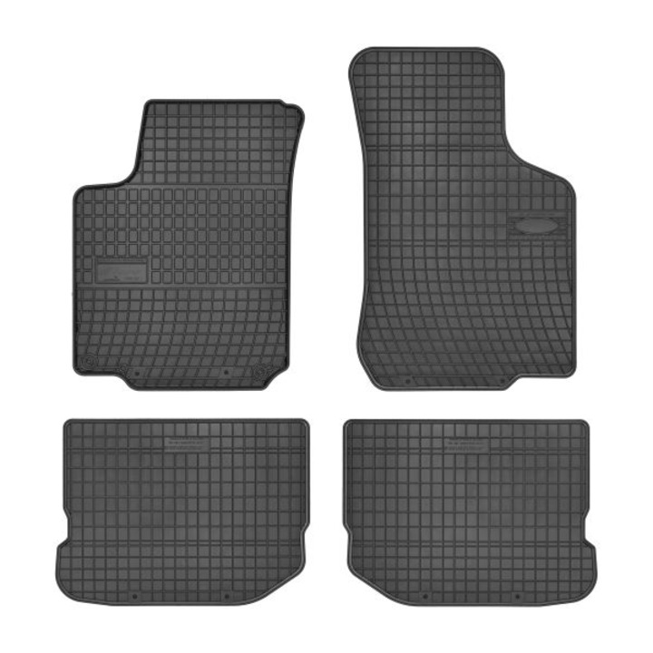 Set covorase din cauciuc pentru SEAT LEON, TOLEDO III; SKODA OCTAVIA II, VW GOLF V, GOLF VI, JETTA III, SCIROCCO III