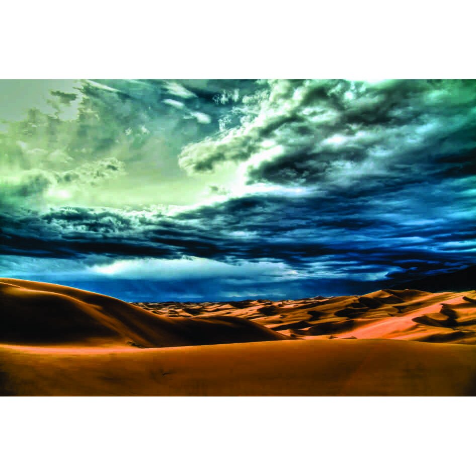 Fototapet Cer in desert , 180 x 120 cm