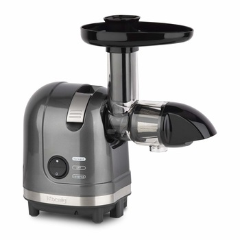 Storcator orizontal de fructe si legume H.Koenig HSX16, 150 W, recipient 1.1 L, recipient pulpa 0.9l, functie reverse, gri Storcator orizontal de fructe si legume H.Koenig HSX16, 150 W, recipient 1.1 L, recipient pulpa 0.9l, functie reverse, gri