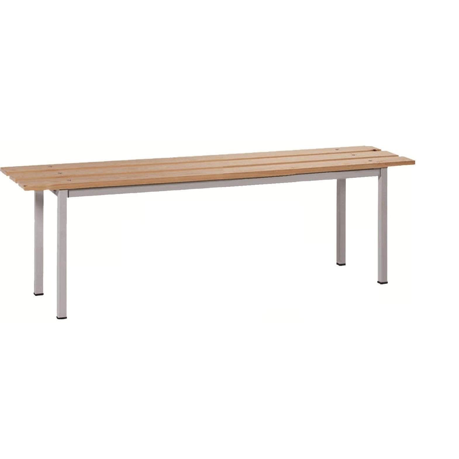 Banca montata pentru vestiar pf/le/m 1500, 1500x350x450 mm (LxlxH)