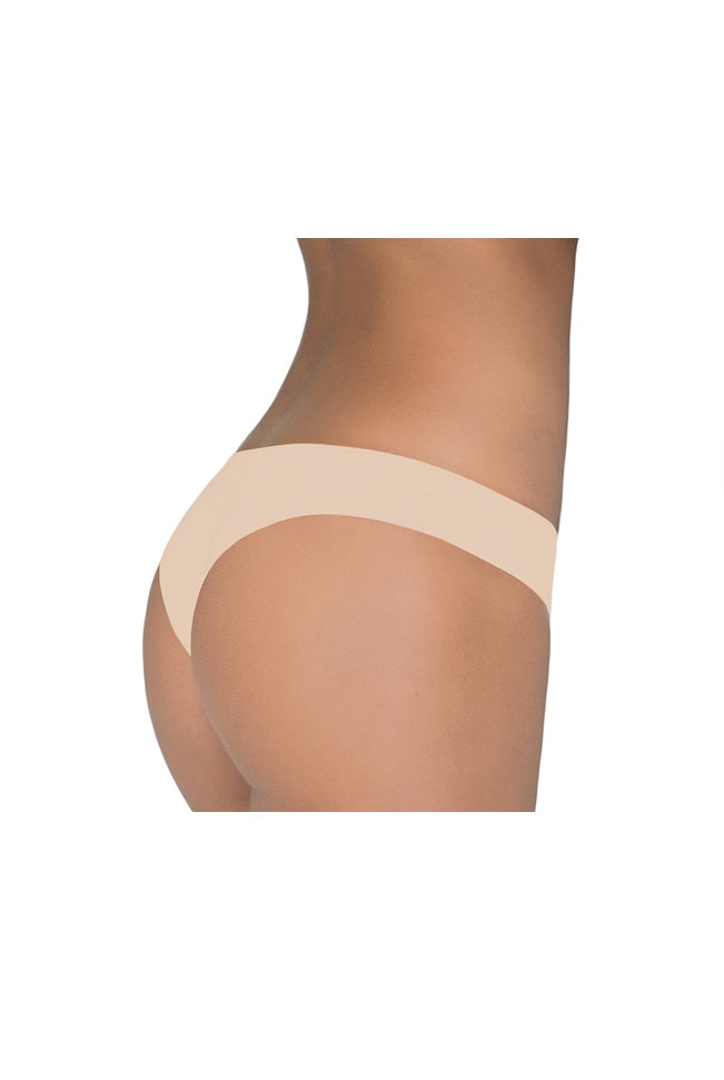 Slip Brasiliana Laser SZ2000 de dama, Nottingam, bej, Bej