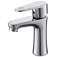 Baterie lavoar Evosanitary Delta, monocomanda, cartus ceramic, racorduri