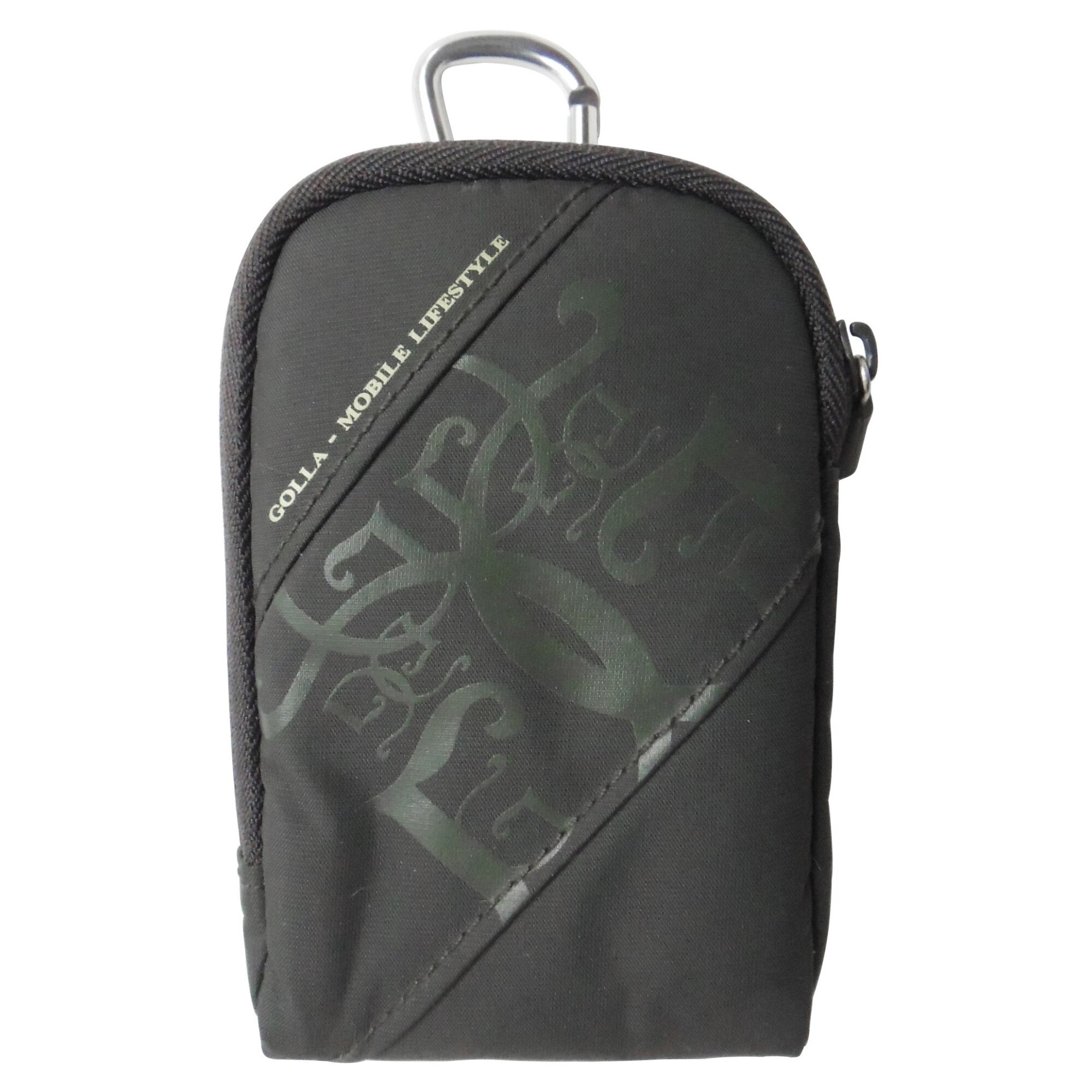 Husa Golla MONARCH G554 tip borseta gri inchis pentru telefoane, MP3, camere digitale, iPod