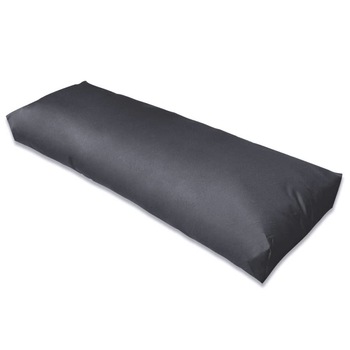 Perna scaun pentru sprijin spate, vidaXL, Tesatura, 120 x 40 x 10 cm, Gri Perna scaun pentru sprijin spate, vidaXL, Tesatura, 120 x 40 x 10 cm, Gri