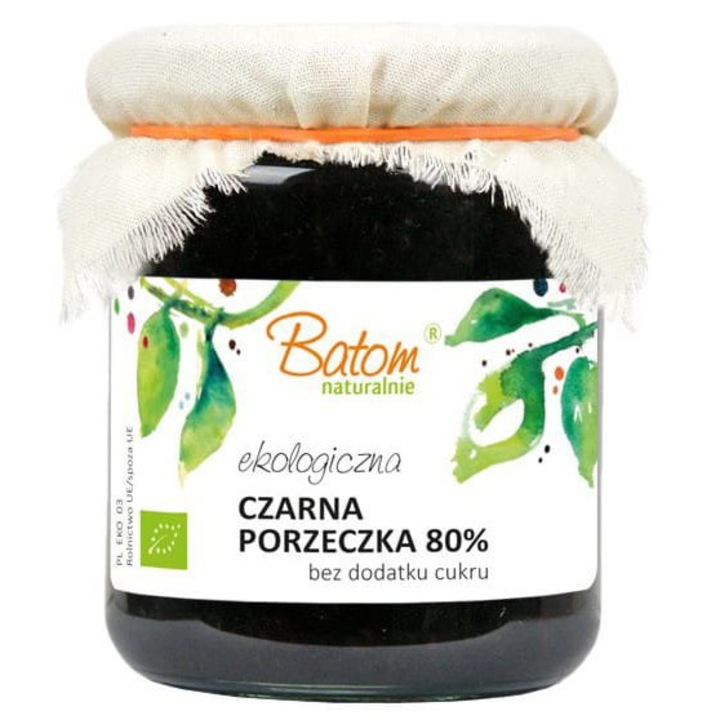 Dulceata de coacaze negre, Batom, B/C BIO, 260 g