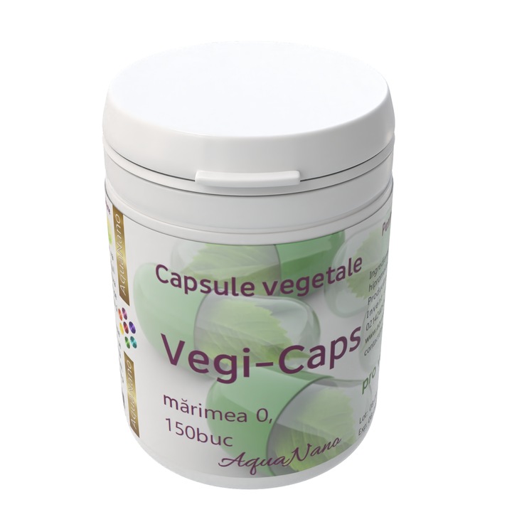 Vegi-Caps capsule vegetale goale marimea 0 150 buc