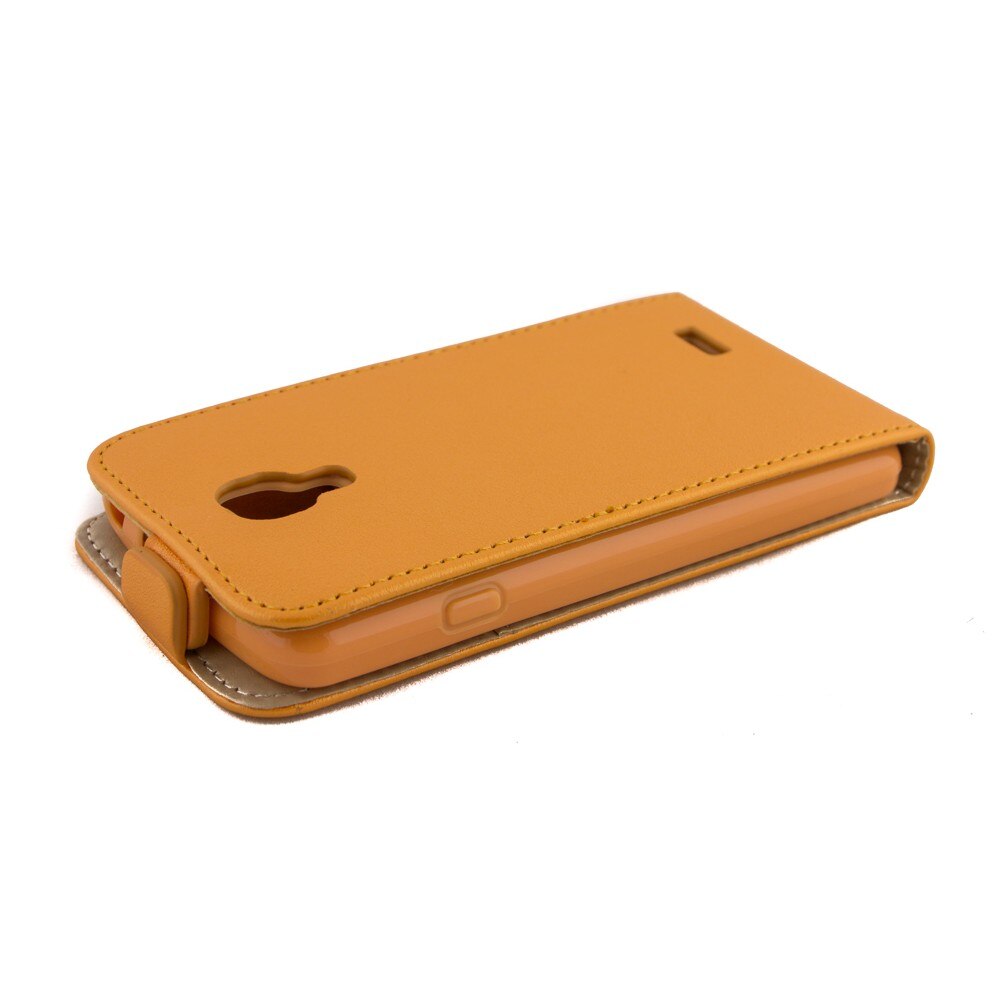 Husa piele, ECO SLIM, Pocket LG F70D315, Roz