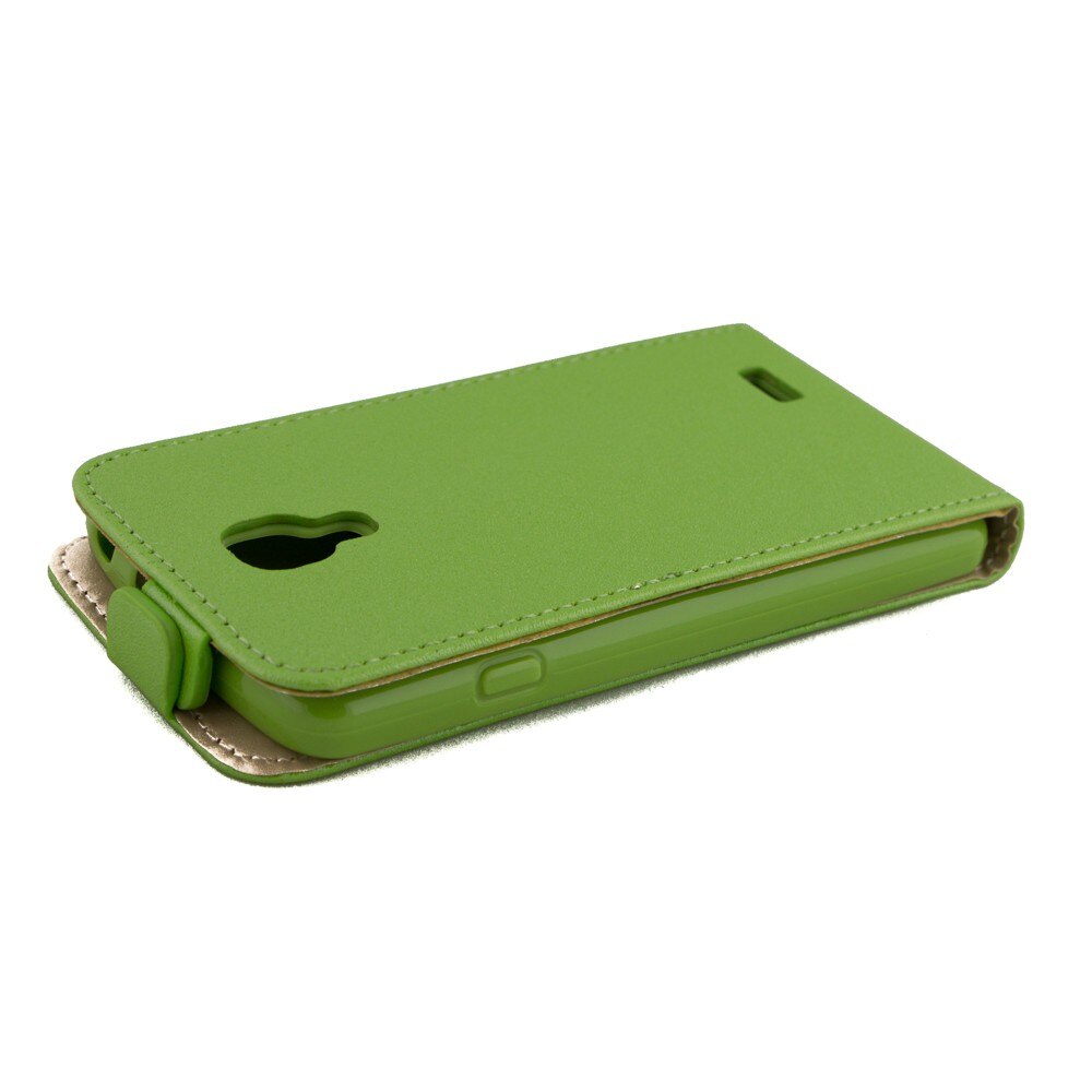 Husa piele, ECO SLIM, Pocket LG F70D315, Verde