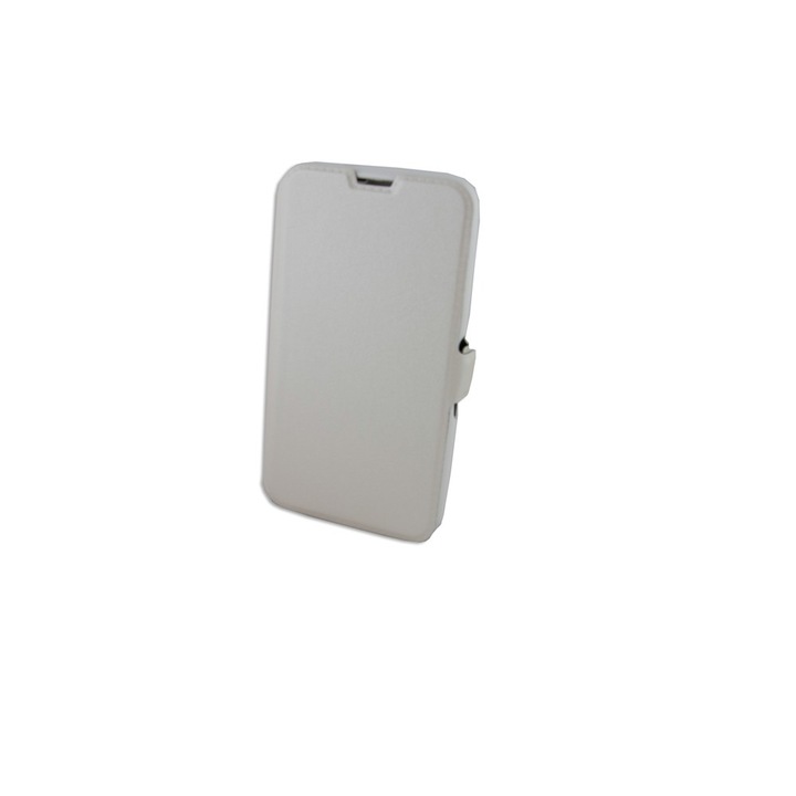 Кожен калъф ECO Pocket КНИГА Sony Ericsson Xperia E4G Бял