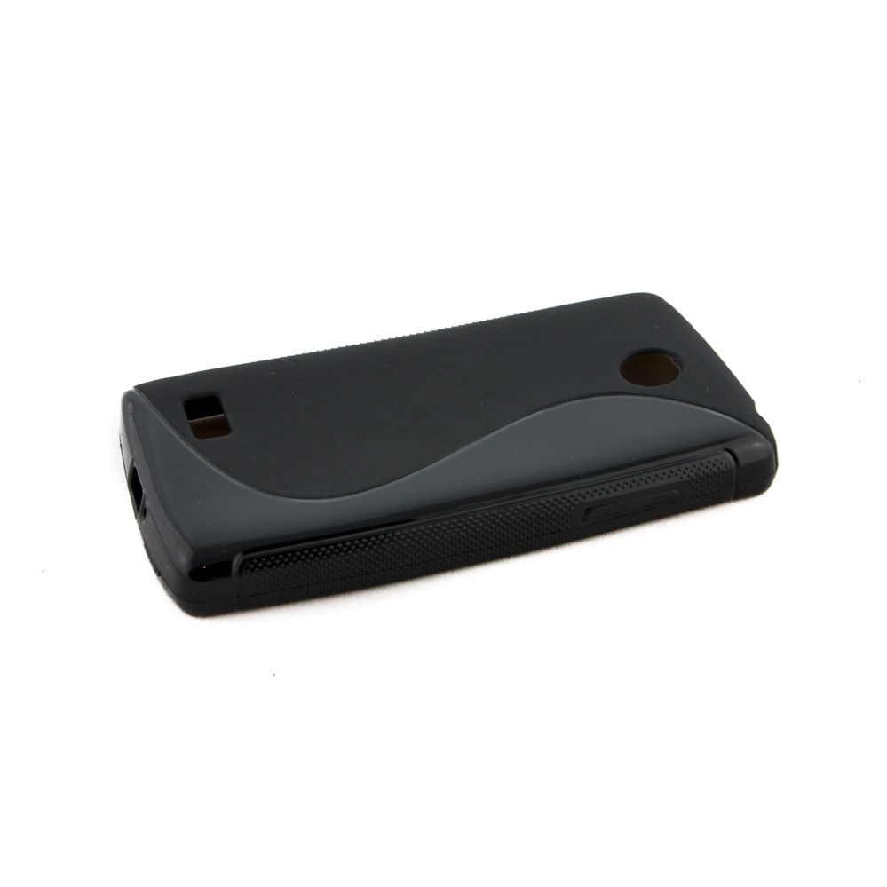 Husa silicon, LG Joy S Line, Negru