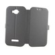 Кожен калъф ECO POCKET Книга Alcatel Onetouch pop C7 Черен