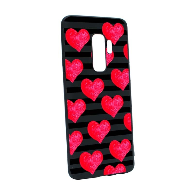 Husa Samsung Galaxy S9 Plus, Silicon, Red Heart B102