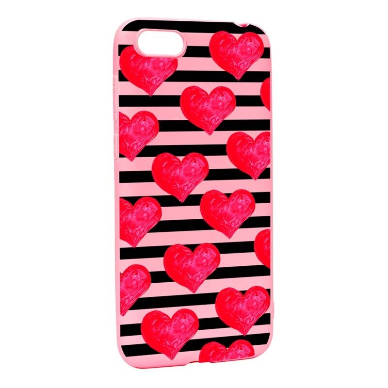 Husa Apple iPhone 7 / 8, Silicon, Red Heart P102