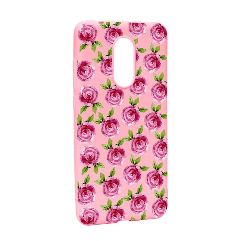 Husa Xiaomi Redmi Note 5 / Redmi 5 Plus, Silicon, Rose P106