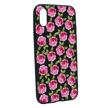 Husa Apple iPhone XS Max, Silicon, Rose B106 Husa Apple iPhone XS Max, Silicon, Rose B106