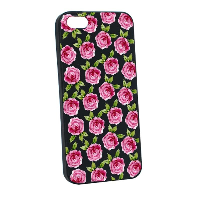 Husa Apple iPhone SE / 5S / 5, Silicon, Rose B106