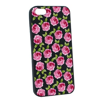 Husa Apple iPhone SE / 5S / 5, Silicon, Rose B106 Husa Apple iPhone SE / 5S / 5, Silicon, Rose B106