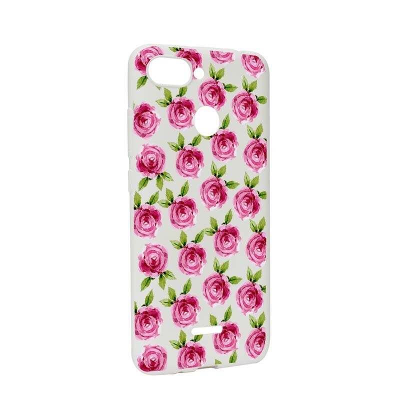 Husa Xiaomi Redmi 6, Silicon, Rose W106