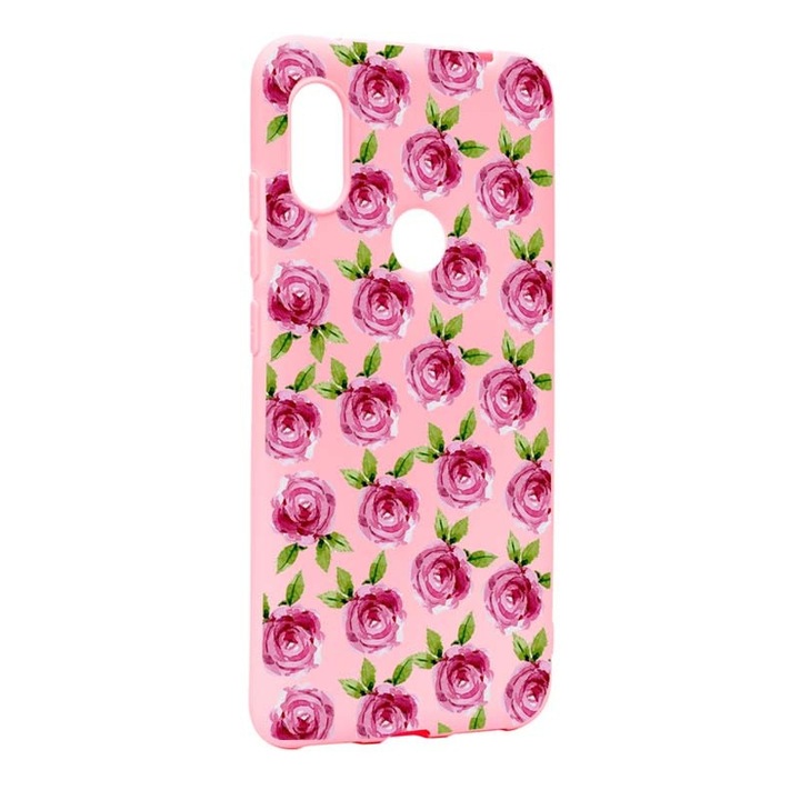 Husa Xiaomi Redmi Note 6 Pro, Silicon, Rose P106