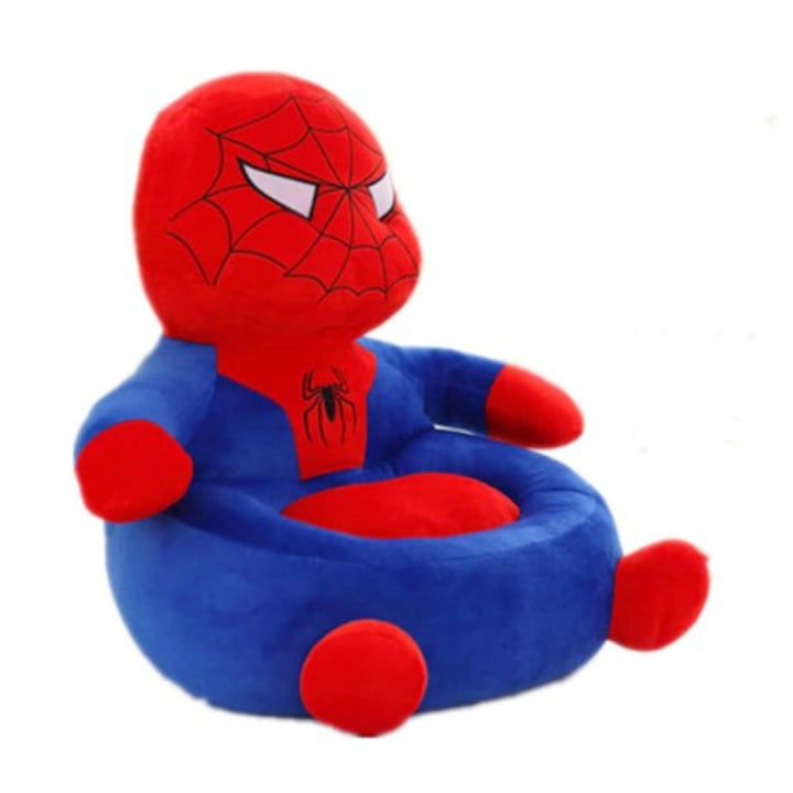 Baba plüss fotel, Spiderman, pókember, 1-5 éves gyermekek számára