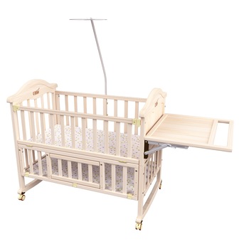 Patut 3in1 din lemn U-Grow, Natur Patut 3in1 din lemn U-Grow, Natur