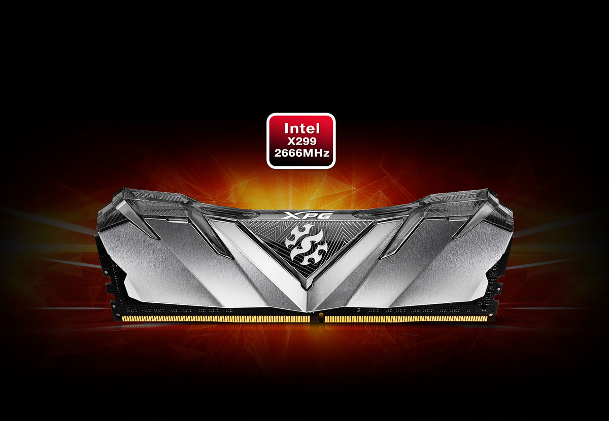 Memorie ADATA XPG GAMMIX D30, 8GB DDR4, 2666 MHz, Black Edition