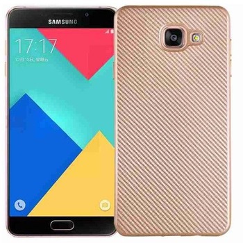 Husa Samsung Galaxy A3 2016 i-Zore Carbon Fiber Auriu Husa Samsung Galaxy A3 2016 i-Zore Carbon Fiber Auriu