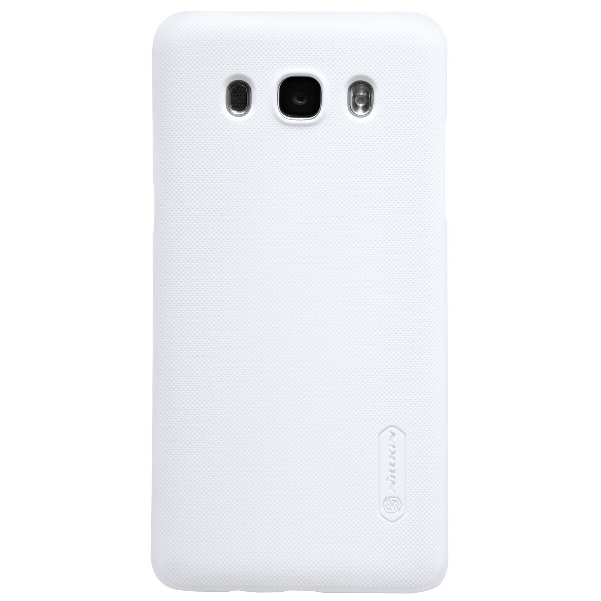 Husa Samsung Galaxy J5 2015 Nillkin Frosted Shield Alb + Folie de protectie