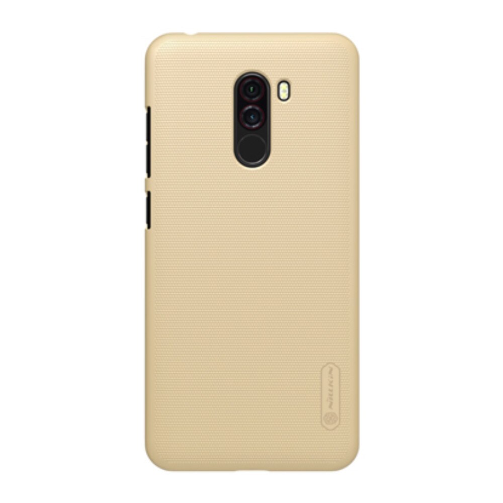Husa Nillkin Frosted Shield pentru Xiaomi Pocophone F1, auriu