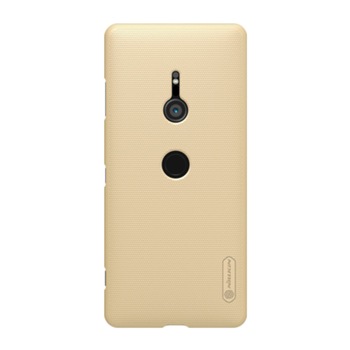 Husa Nillkin Frosted Shield pentru Sony Xperia XZ3, auriu Husa Nillkin Frosted Shield pentru Sony Xperia XZ3, auriu