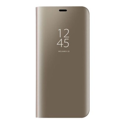 Husa Huawei 10 Mate Lite Clear View Gold (Oglinda) Standing Cover