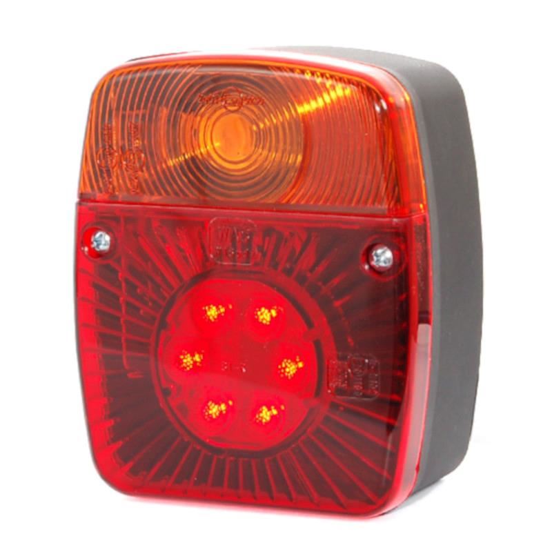 Lampa spate 101x121, 3 functii, hibrid LED, dreapta, W18UDZ 478 Was