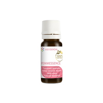 Mix sinergic de uleiuri esentiale naturale, FemEssence, afrodisiac si tonic feminin, 10ml Mix sinergic de uleiuri esentiale naturale, FemEssence, afrodisiac si tonic feminin, 10ml