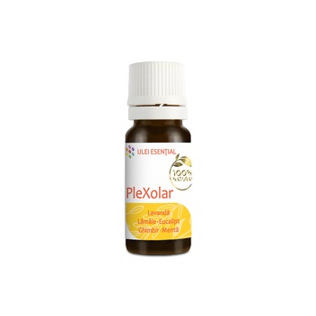 Mix sinergic de uleiuri esentiale naturale, PleXolar, pentru tonifierea plexului solar, 10ml Mix sinergic de uleiuri esentiale naturale, PleXolar, pentru tonifierea plexului solar, 10ml