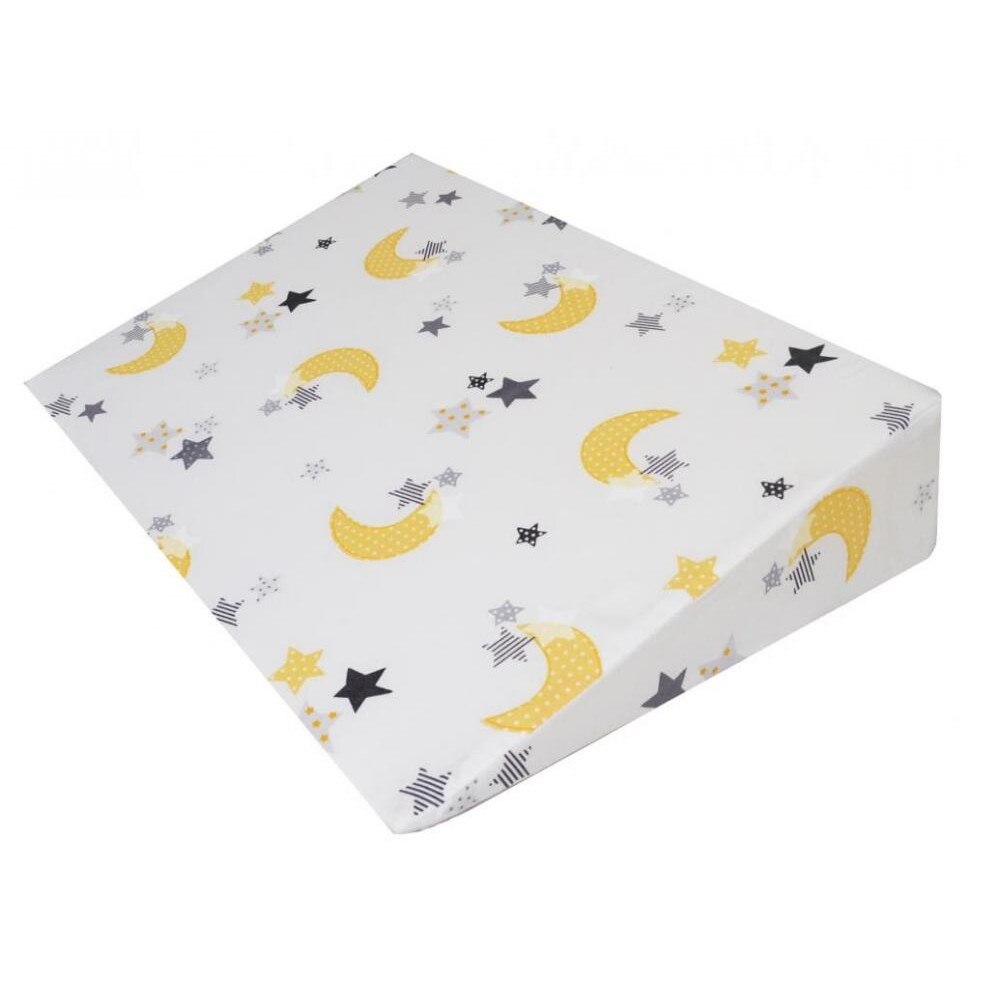 Perna plan inclinat multifunctionala Yelow Moon White