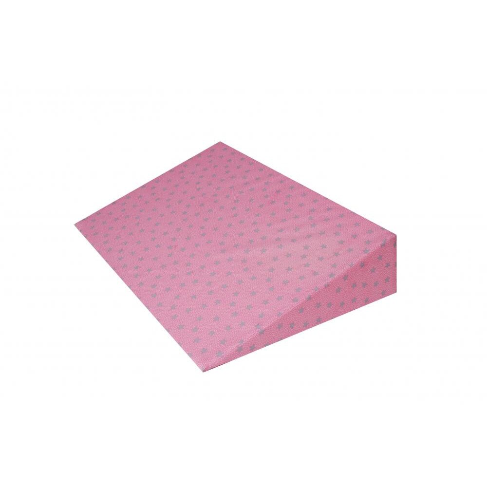 Perna plan inclinat multifunctionala Grey Stars Pink