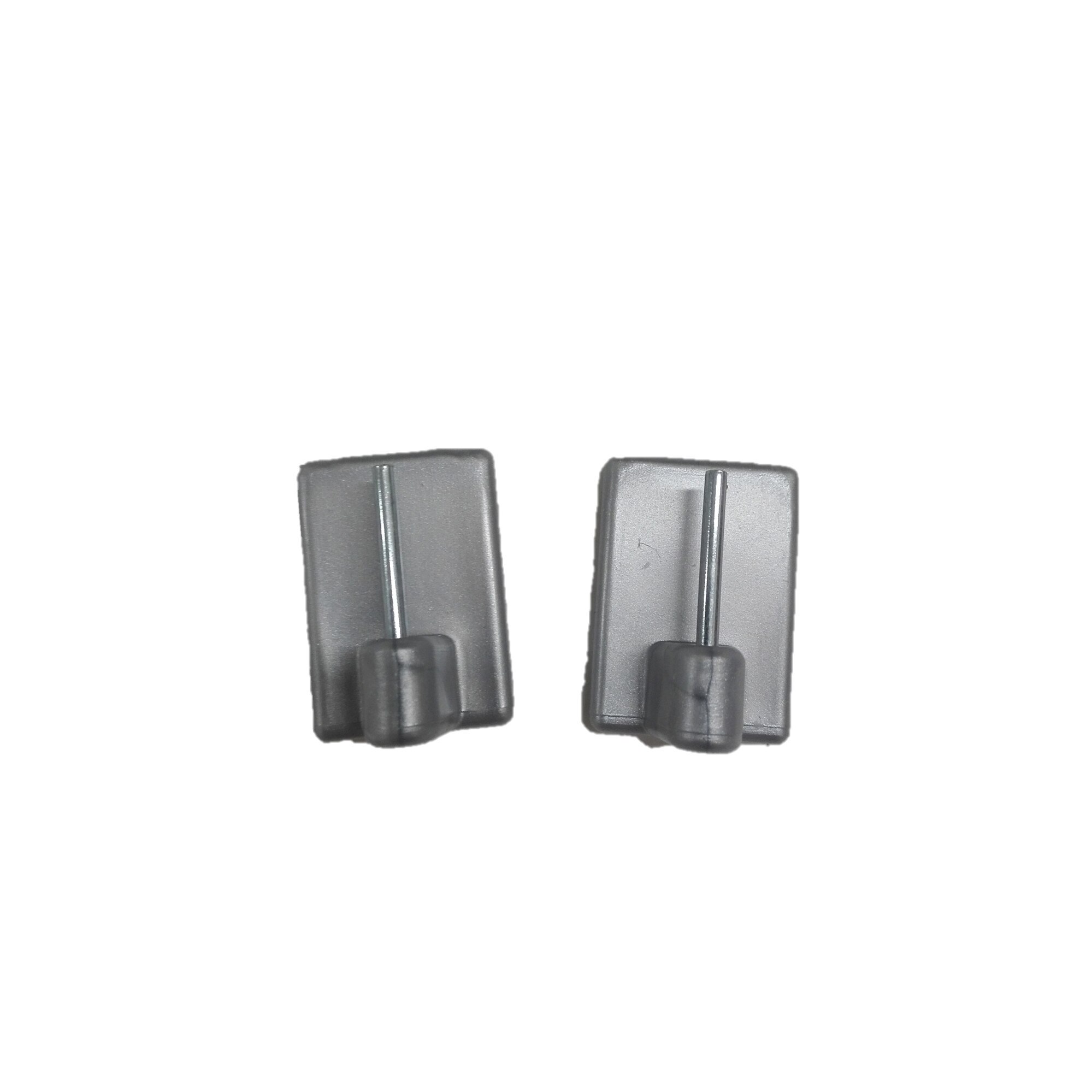 Set 4 autocolante prindere crom Ridorail pentru bare