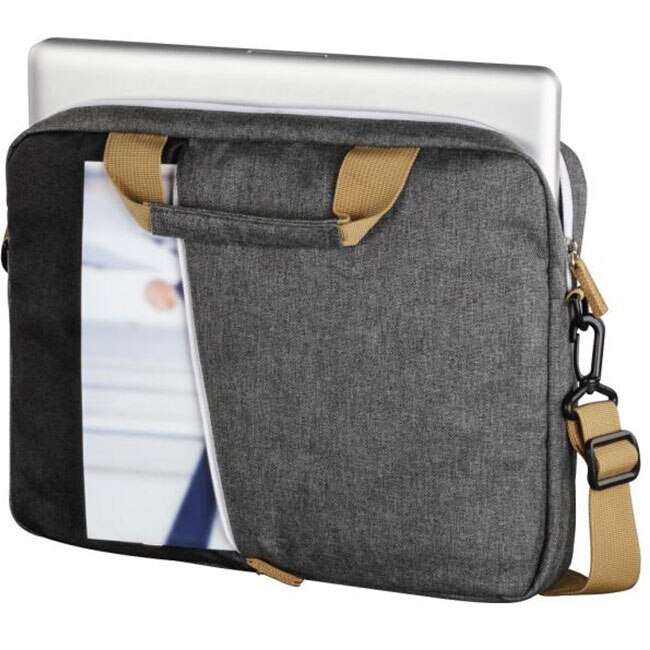 HAMA Laptop Bag Florence, pana la 40 cm (15,6 inch), negru / gri, HAMA-101568