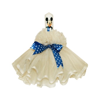 Lumanare pentru botez, ivoire, 35X5 cm, dae2137 Lumanare pentru botez, ivoire, 35X5 cm, dae2137