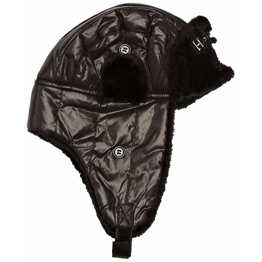 Caciula groasa fete Hello Kitty negru, marime 54