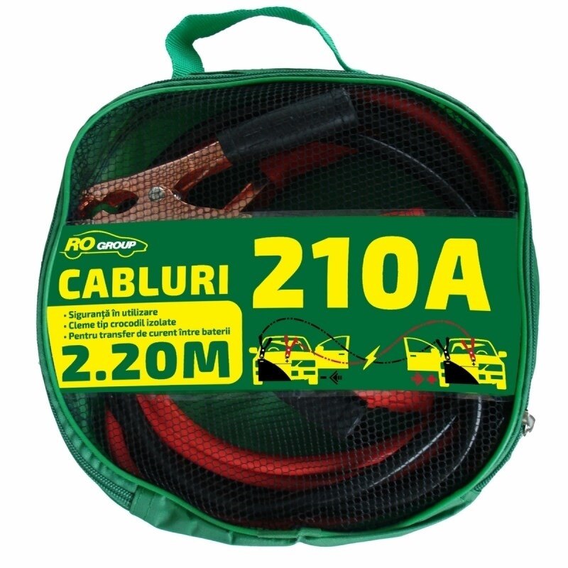 Cabluri pornire auto RoGroup, 210A